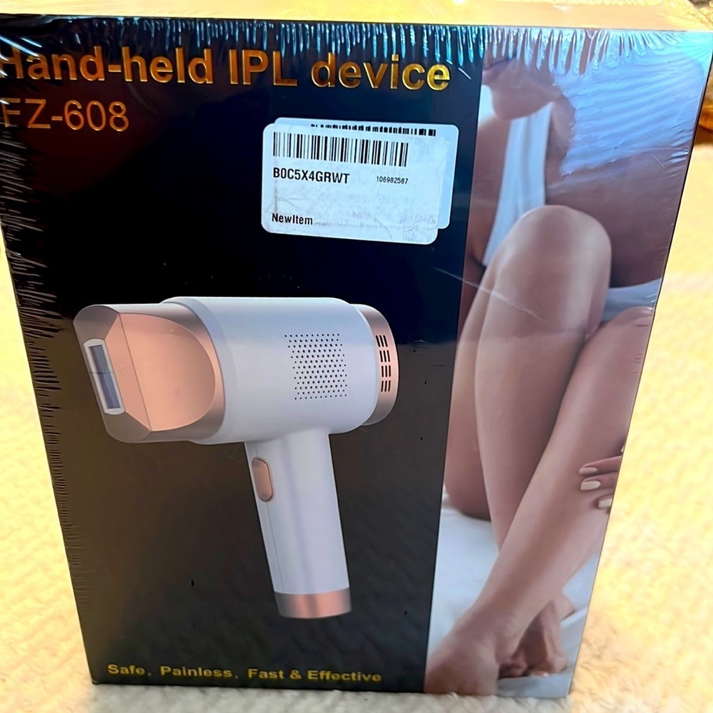 NEW HandHeld IPL Device Pro Laser Hair Removal Device Fz-608 Women & Men